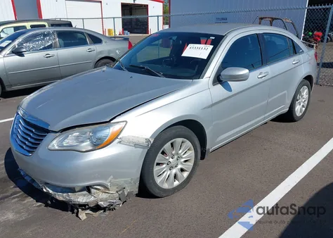 2012 Chrysler 200 Lx from USA, damaged, VIN 1C3CCBAG1CN134460